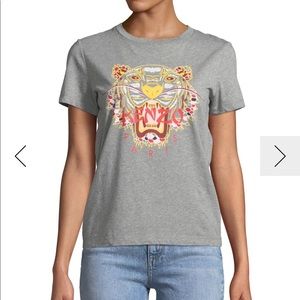 Kenzo dragon tiger logo short sleeve tee